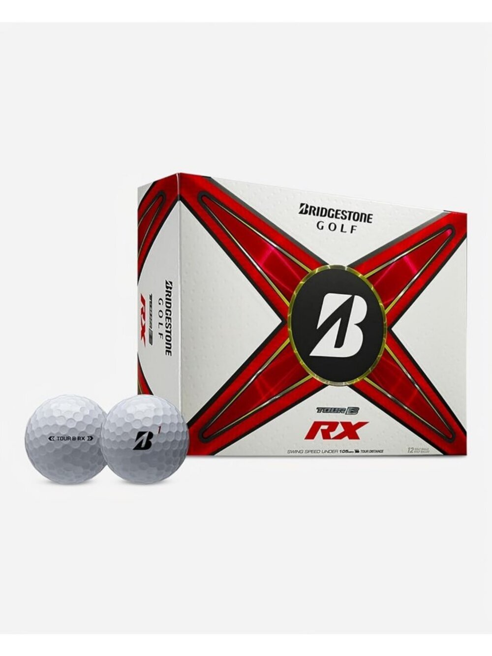 Premium Golf Balls - Tour Performance, One Dozen, Ideal for Distance & Control
